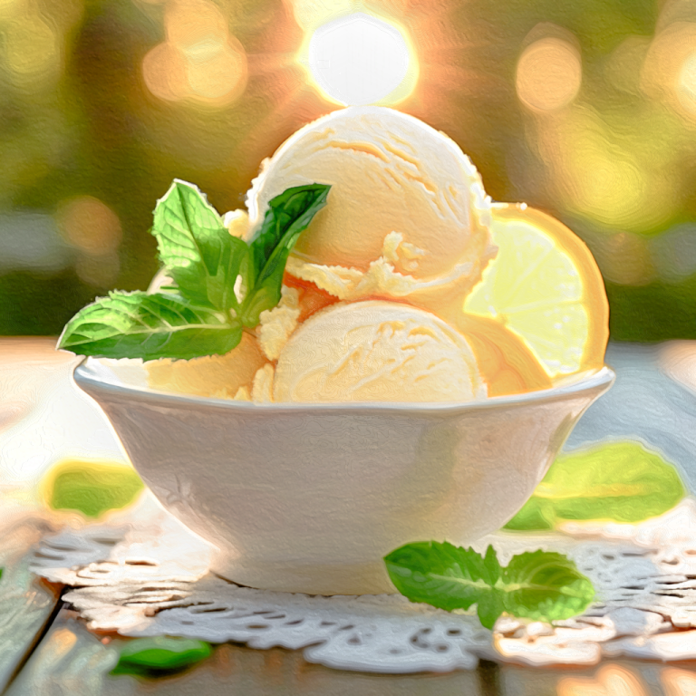 Creamy, Tasty and Easy Lemon Sorbet Recipe to Follow.