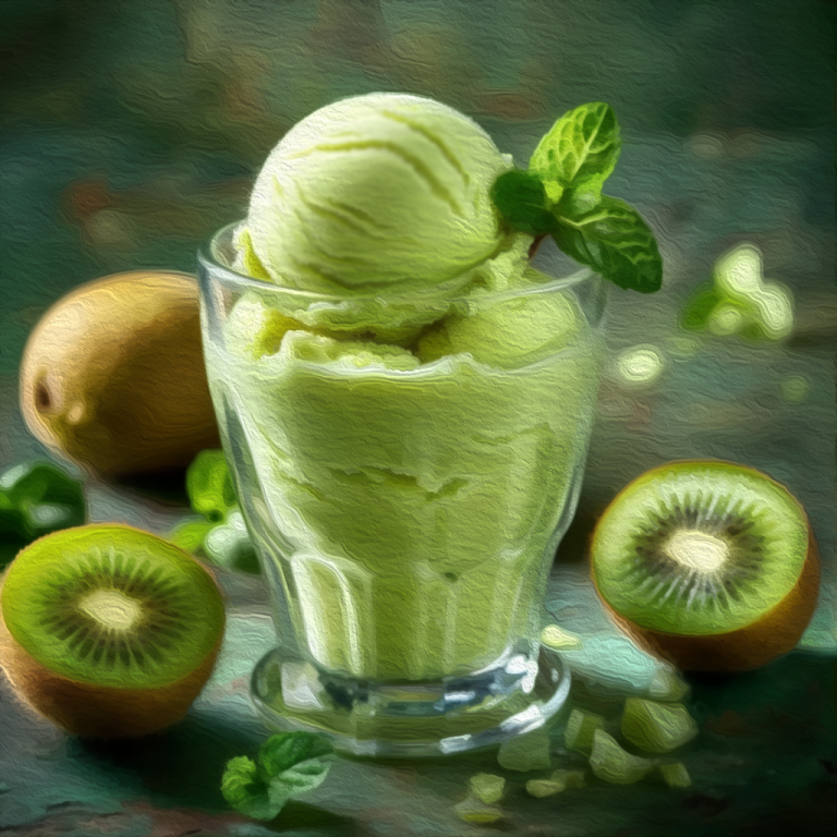 Classic and Affordable Sorbet Kiwi Recipe For Cool Days